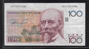 BEIGIË/BELGIEN/BELGIQUE. 100 Francs/Frank Architekt: Hendryk Beyaert. Serie: 101 . -