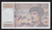 FRANCE 20 Francs "Debussy Alphabet L.060" -