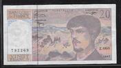 FRANCE 20 Francs Debussy. Alphabet: Z.060 . -
