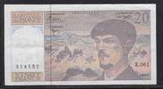 FRANCE 20 Francs "Alphabet E.061" -
