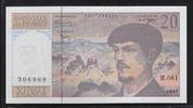 FRANCE 20 Francs "Alphabet H.061" -