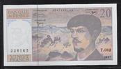 FRANCE 20 Francs "Debussy Alphabet T.062" -
