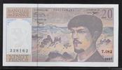 FRANCE 20 Francs "Debussy Alphabet T.062" -