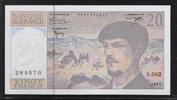 FRANCE 20 Francs Debussy. Alphabet: S.062 . -