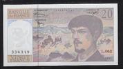 FRANCE 20 Francs "Debussy Alphabet L.062" -