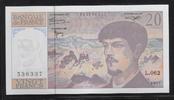 FRANCE 20 Francs "Debussy Alphabet L.062" -