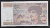 FRANCE 20 Francs "Debussy Alphabet G.062" -