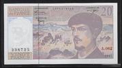 FRANCE 20 Francs "Debussy Alphabet A.062" -