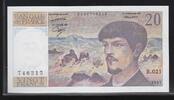 FRANCE 20 Francs Debussy Alphabet R.021 -