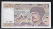 FRANCE 20 Francs "Debussy Alphabet K.027" -