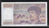 FRANCE. 20 Francs. Debussy Alphabet: W.034. -