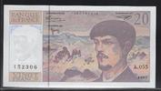 FRANCE 20 Francs "Debussy Alphabet A.055" -