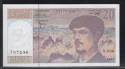 FRANCE 20 Francs "Debussy Alphabet V.056" -