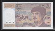 FRANCE 20 Francs "Debussy Alphabet C.062)" -