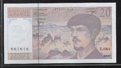 FRANCE 20 Francs "Alphabet E.064" -