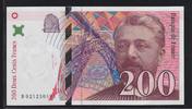 FRANCE 200 Francs Eiffel alphabet B021 -