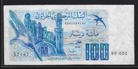 ALGERIE 100 Dinars "Série 002" -