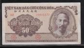 VIET NAM 50 Dông 1951 "Hô Chi Minh. Série AB" Sehr schön