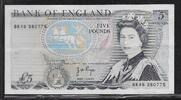 GRANDE BRETAGNE 5 POUNDS Reine Élisabeth II. Série: BR48 . -