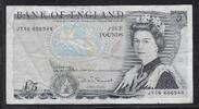 GRANDE BRETAGNE 5 POUNDS Reine Élisabeth II. Série: JY46 . -