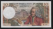 FRANCE 10 Francs VOLTAIRE. Alphabe: H.157 . -