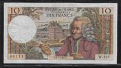 FRANCE 10 Francs "VOLTAIRE Alphabet W.337 Remplacement / Austauschnote": -