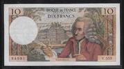FRANCE 10 Francs "VOLTAIRE Alphabet V.553" -