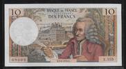 FRANCE 10 Francs "VOLTAIRE Alphabet X.553" -