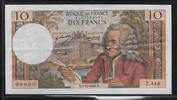 FRANCE 10 Francs "VOLTAIRE Alphabet Z.443 Avant dernière lettre.Vor letztem Buchstabe" -