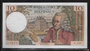 FRANCE 10 Francs "VOLTAIRE Alphabet A.456" -