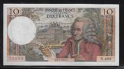 FRANCE 10 Francs "VOLTAIRE Alphabet D.489" -