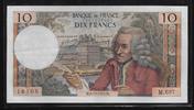 FRANCE 10 Francs "VOLTAIRE Alphabet M.637" -