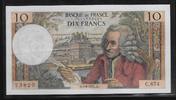 FRANCE 10 Francs "VOLTAIRE Alphabet C.674" -