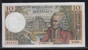 FRANCE 10 Francs "VOLTAIRE Alphabet Q.689" -