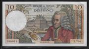 FRANCE 10 Francs "VOLTAIRE Alphabet X.704" -