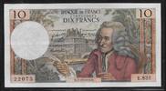 FRANCE 10 Francs "VOLTAIRE Alphabet E.835" -