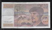 FRANCE 20 Francs "DEBUSSY Alphabet S.055" -