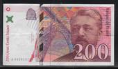 FRANCE 200 Francs EIFFEL Alphabet A 045 -