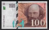 FRANCE 100 Francs 1998 "CEZANNE Alphabet J051" Sehr schön+
