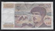 FRANCE 20 Francs "DEBUSSY Alphabet C.015" -