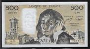 FRANCE 500 Francs "Pascal. Alphabet Q.98" -
