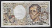 FRANCE 200 Francs "Montesquieu. Alphabet M.033" -