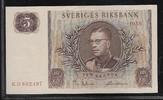 SUÈDE 5 Kronor "Roi Gustave VI Adolphe. Série KD" -
