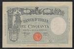 50 Lire. 8.10.1943. ITALIA. Série: H40  . Gutes sehr schön .