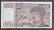 FRANCE 20 Francs "DEBUSSY.Alphabet A.054" -