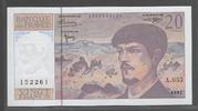 FRANCE 20 Francs "DEBUSSY.Alphabet A.055" -