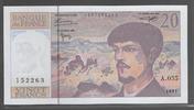 FRANCE 20 Francs "DEBUSSY.Alphabet A.055" -