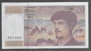 FRANCE 20 Francs "DEBUSSY.Alphabet A.056" -