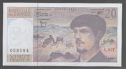 FRANCE 20 Francs "DEBUSSY.Alphabet A.057" -