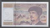 FRANCE 20 Francs "DEBUSSY.Alphabet H.057" -